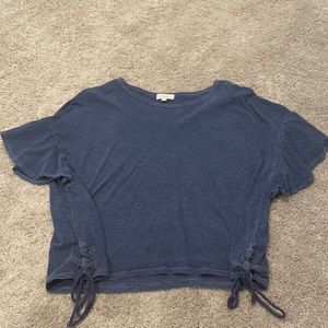 Lucky Brand shirt with cinched sides